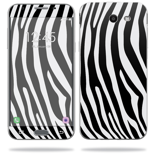 MightySkins SAGJ317-Black Zebra Skin for Samsung Galaxy J3 2017 - Blac