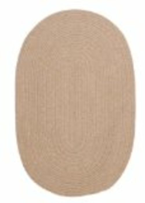 Colonial Mills Rug WL13R024X120 Bristol - Oatmeal 2 ft. x 10 ft. Braid