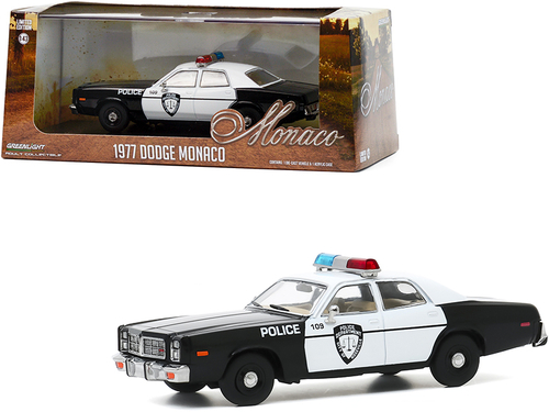 1977 Dodge Monaco White and Black \Police Department City of