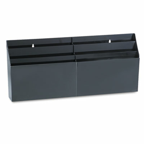 Rubbermaid 96060ROS Optimizers Six-Pocket Organizer  24 .63 x 2 .75 x 