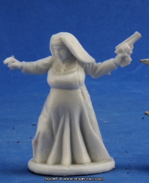 Reaper Miniatures REM80028 25mm Scale Sister Maria - Bones & Chronosco