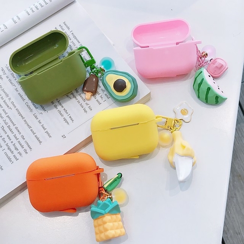 Fruit pendant Silicone AirPods pro Case 