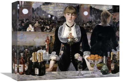 Global Gallery GCS-282380-16-142 16 in. Bar at the Folies-Bergeres Art