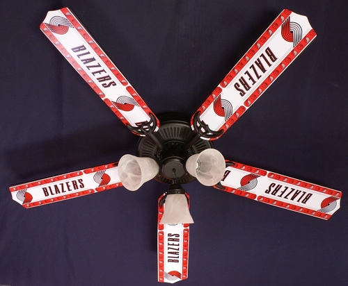 Ceiling Fan Designers 52FAN-NBA-BLAZ 52 in. NBA Portland Trail Blazers