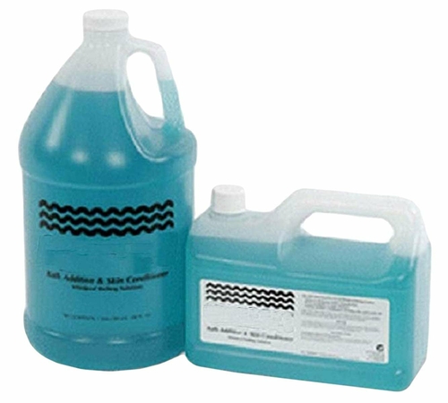 Bath Additives. Case of 4 jugs Skin care solutions with Aloe and