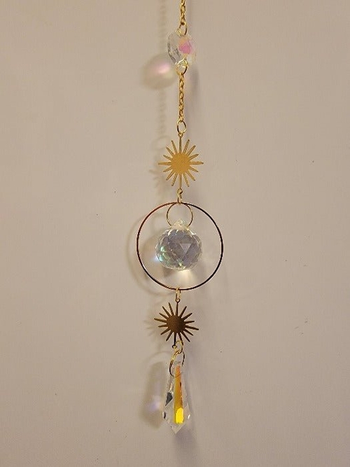 Circular Suncatcher Crystal Prisms