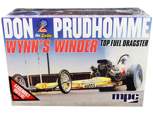 Skill 2 Model Kit Don \Snake\" Prudhomme Wynn\'s Winder TFD Top Fuel