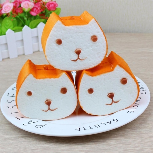 Practical Jokes 1 pcs Cute Bread Squishy Slow