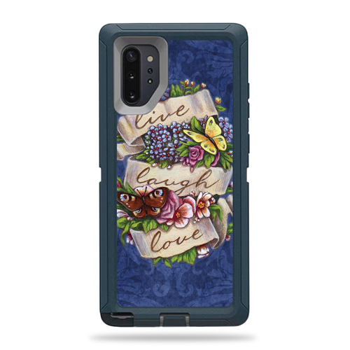 MightySkins OTDSNO10PL-Live Laugh Love Skin for Otterbox Defender Sams
