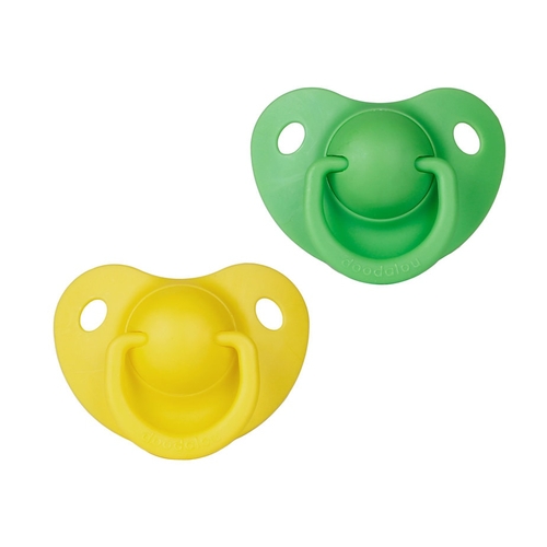 Doodalou Pacifier Green Yellow - Small