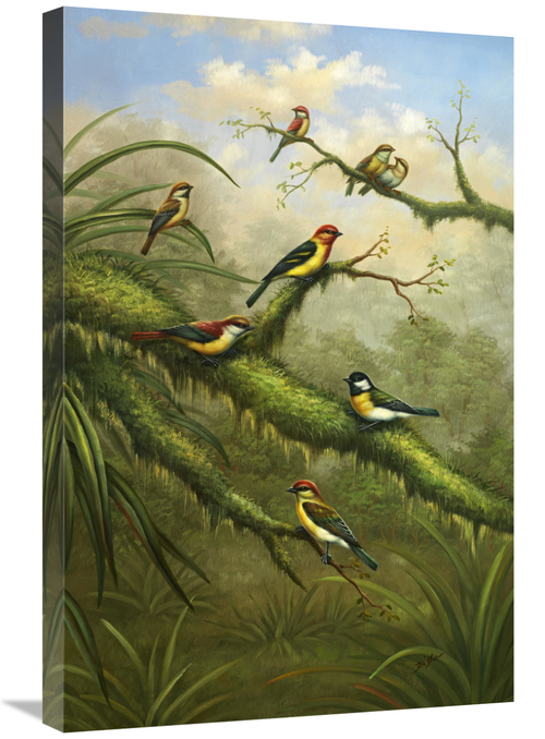 Global Gallery GCS-132523-2030-142 20 x 30 in. Afternoon Gathering I A