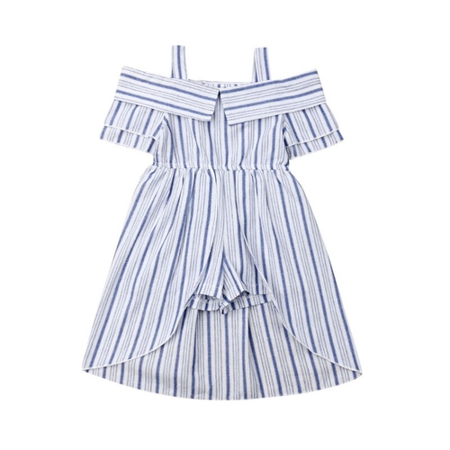 Fashion Kids Baby Girl Clothes Striped Romper