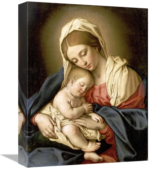 Global Gallery GCS-267231-16-142 16 in. The Madonna & Child Art Print 