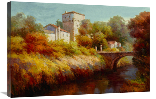 Global Gallery GCS-132541-2436-142 24 x 36 in. Stonebridge Creek Art P