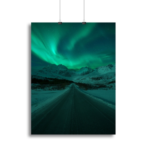 La Dama de la Carretera Canvas Print or Poster