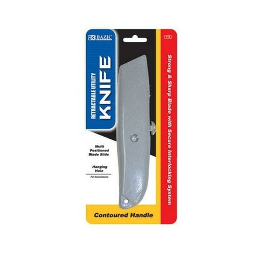 Bazic 114 Multipurpose Utility Knife Pack of 24