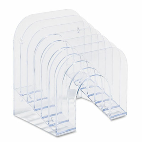 Rubbermaid 96600ROS Six-Tier Jumbo Incline Sorter  Plastic  9 .38 x 10