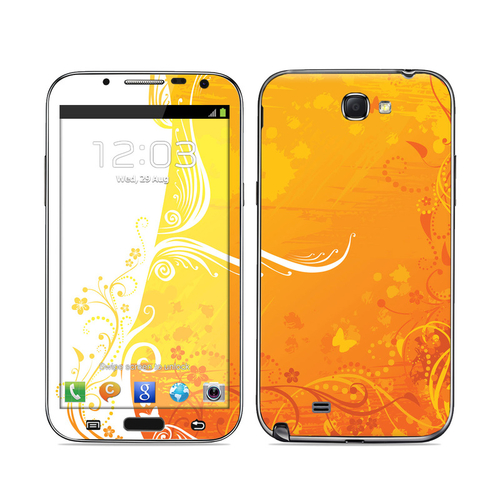 DecalGirl SGN2-ORANGECRUSH Samsung Galaxy Note II Skin - Orange Crush