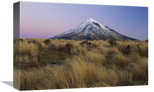 Global Gallery GCS-453501-1218-142 12 x 18 in. Mount Taranaki At Dusk&