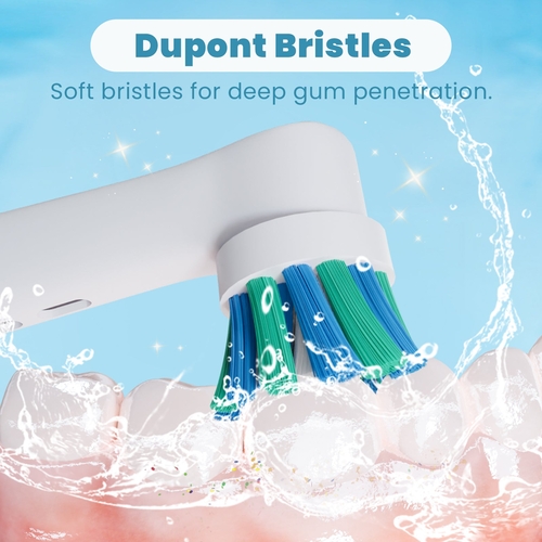 GENKENT Replacement Brush Heads Fit for Oral-B Braun Electric
