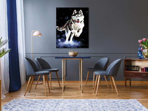 Paint by Numbers - HUSKY