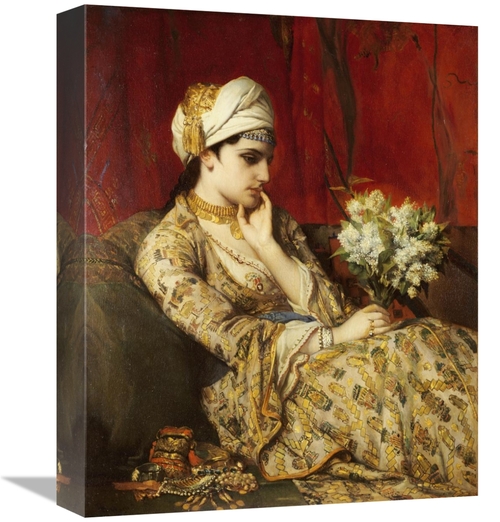 Global Gallery GCS-268390-16-142 16 in. The Odalisque Art Print - Jan 