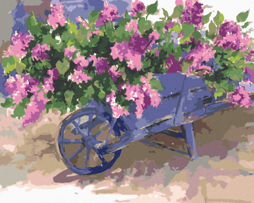 Zuty - Paint by Numbers â€“ LILAC HARVEST (JUDY BUSWELL), 40x50 cm