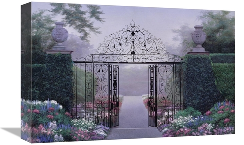 Global Gallery GCS-393944-1218-142 12 x 18 in. Elegant Garden Art Prin