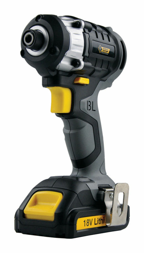 Steel Grip 2504694 18V Single Sleeve Keyless Brushless Drill Driver