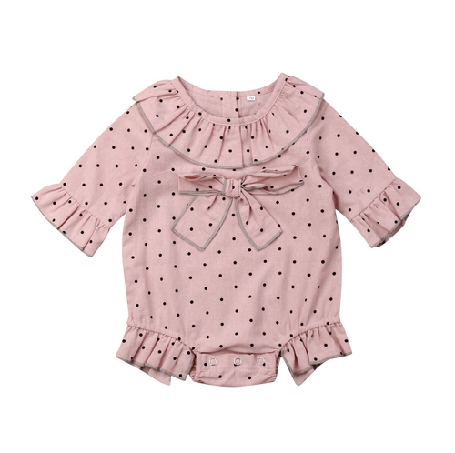 2019 New Cute Infant Baby Kids Girl Bodysuit