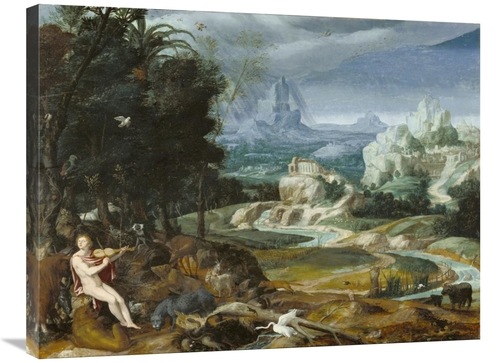 Global Gallery GCS-460002-2432-142 24 x 32 in. Landscape with Orpheus 