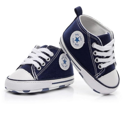 New Canvas Baby Sneaker For Girls Boys Newborn