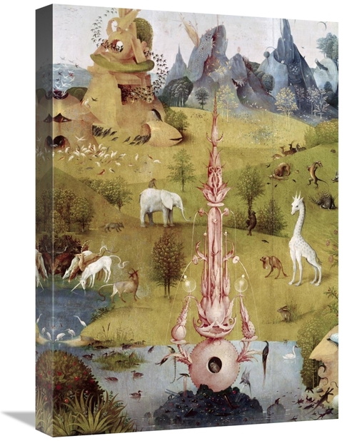 22 in. Garden of Earthly Delights - Detail No.2 Art Print - Hieronymus