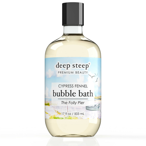 17oz Bubble Bath- Cypress Fennel- Deep Steep