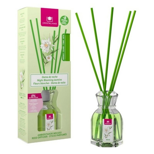 Air Freshener Night Blooming Jasmine Cristalinas Mikado (40 ml)
