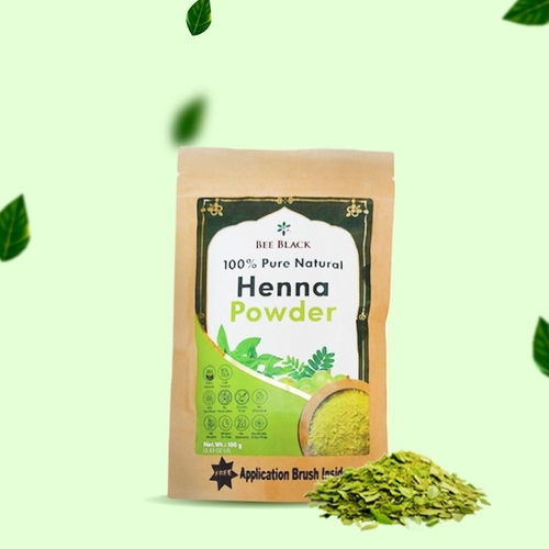 Bee Black 100% Pure Natural Henna Powder For Naturally Black & Shiny