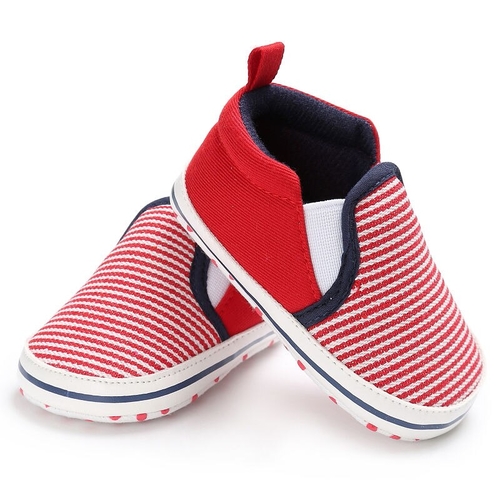 Infant Toddler Baby Boy Girl Canvas Soft Sole Crib