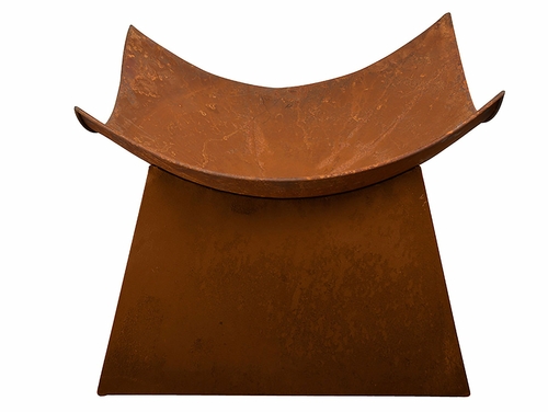 Square Fire Bowl With Base