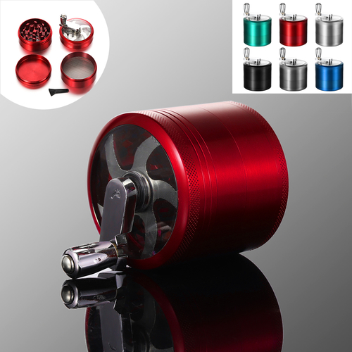 4 layer Herb Grinder Aluminum Mill Pollinator