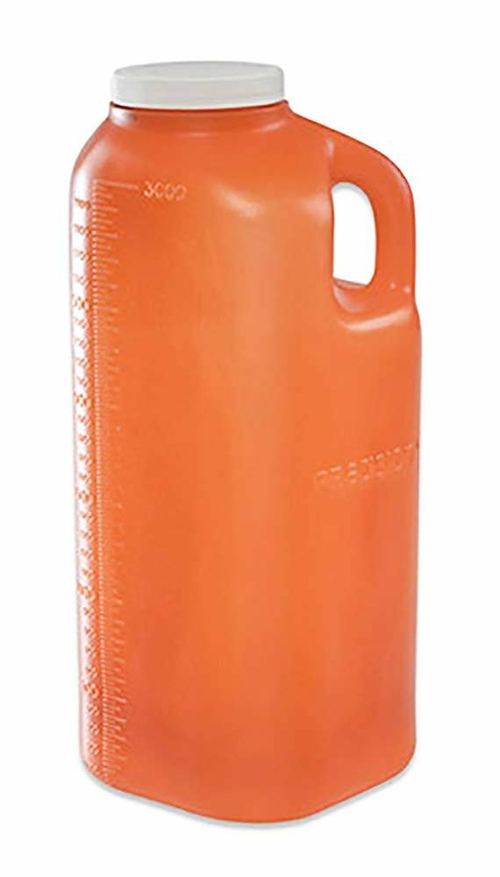 McKesson 24-Hour Urine Containers 3,000 mL. Pack of 40