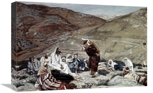 Global Gallery GCS-280398-22-142 22 in. Lawyer Standing Up & Tempting 