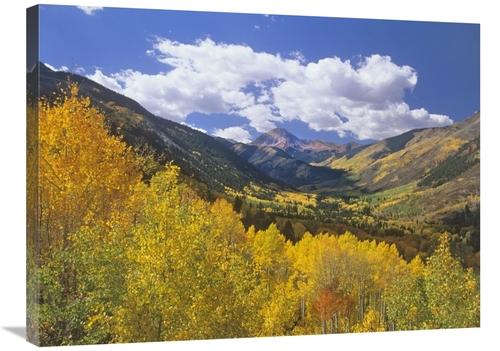 Global Gallery GCS-396973-2432-142 24 x 32 in. Haystack Mountain with 