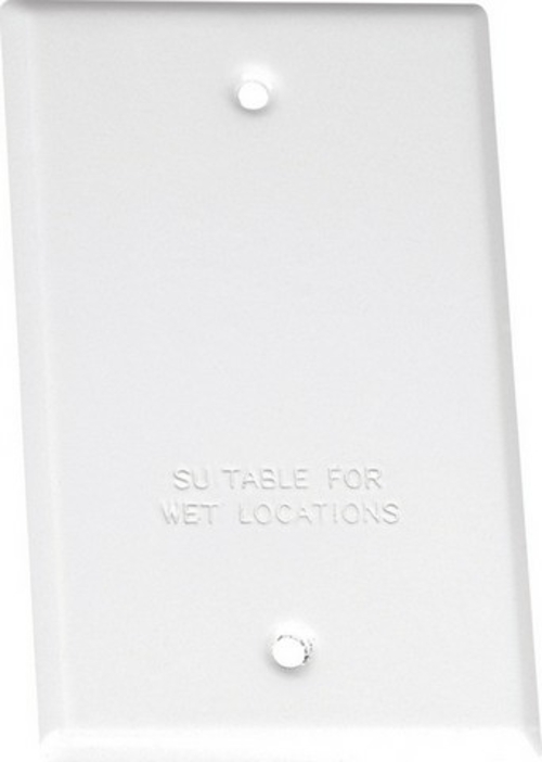 Sigma 14240WH White Weatherproof Blank Cover