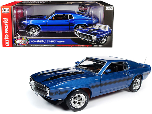 1969 Ford Mustang Shelby GT-350 Fastback Pilot Car Acapulco Blue