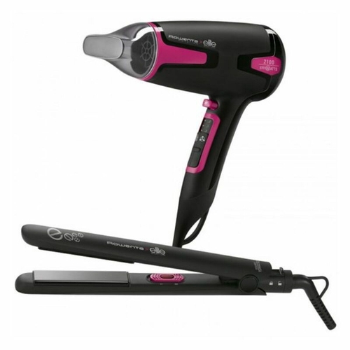 Hair Dryer and Flat Iron Rowenta YD3072FO 2100W