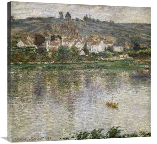 Global Gallery GCS-278726-36-142 36 in. Vetheuil Art Print - Claude Mo