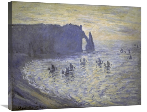 Global Gallery GCS-278653-30-142 30 in. Cliffs at Etretat Art Print - 