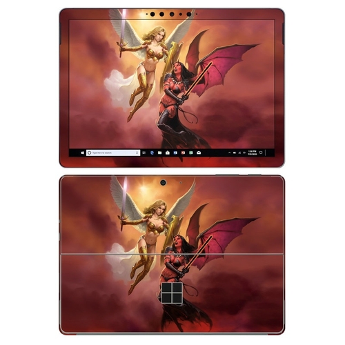 DecalGirl MSSG2-ANGVSDEM Microsoft Surface Go 2 Skin - Angel vs Demon