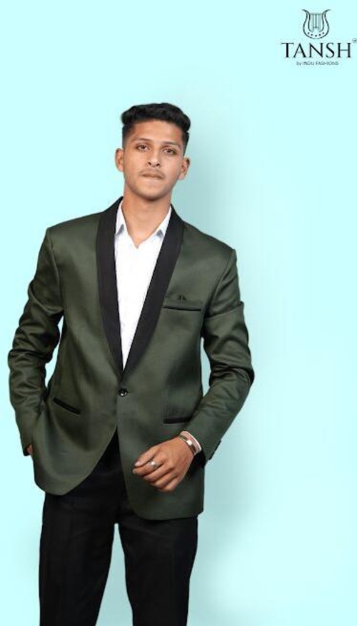 Mens Olive Green Blazer
