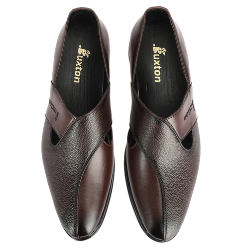 Buxton Peshawari Brown Shoes For Men